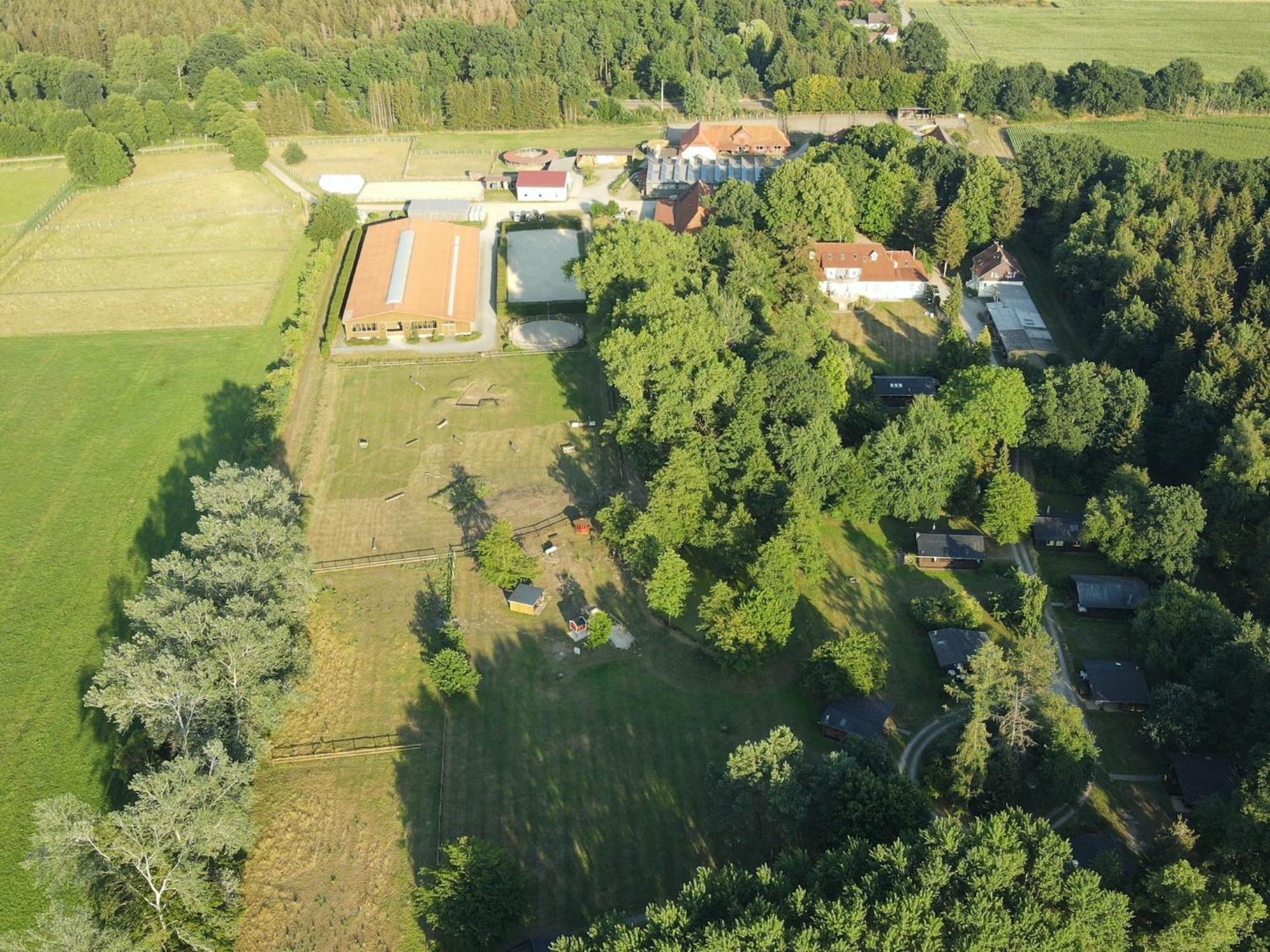 Cozy Holiday Home On A Horse Farm In The L Neburg Heath Eschede Экстерьер фото